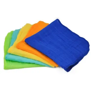 Green Sprouts Muslin Face Cloths: 5 Pack