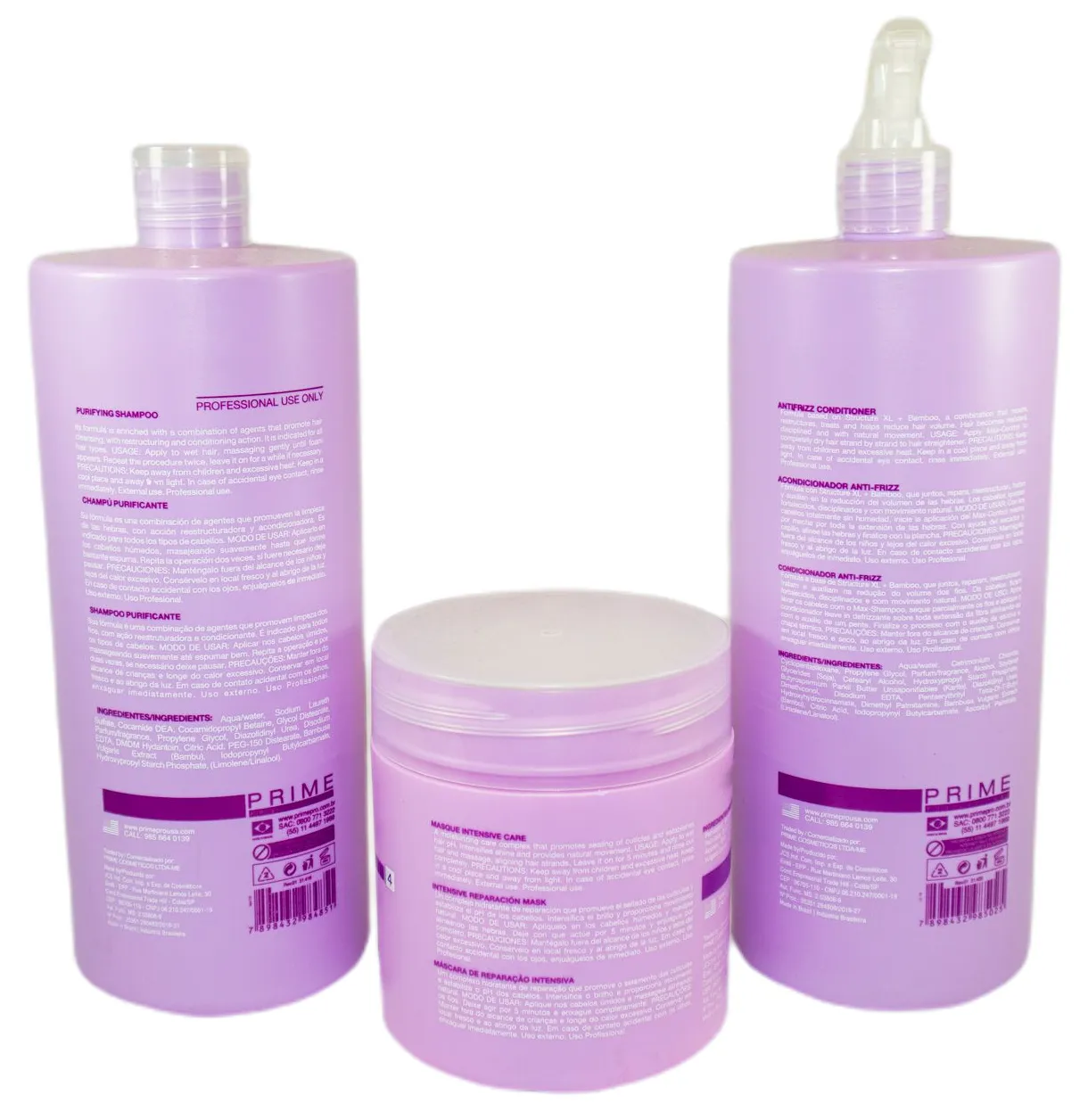 Maximus Control Hair Treatment Kit 4 Products - Prime Pro