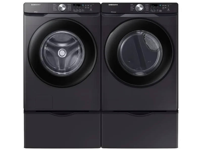 Samsung WF45T6000AV 4.5 cu. ft. Front Load Washer with Vibration Reduction Technology  in Brushed Black